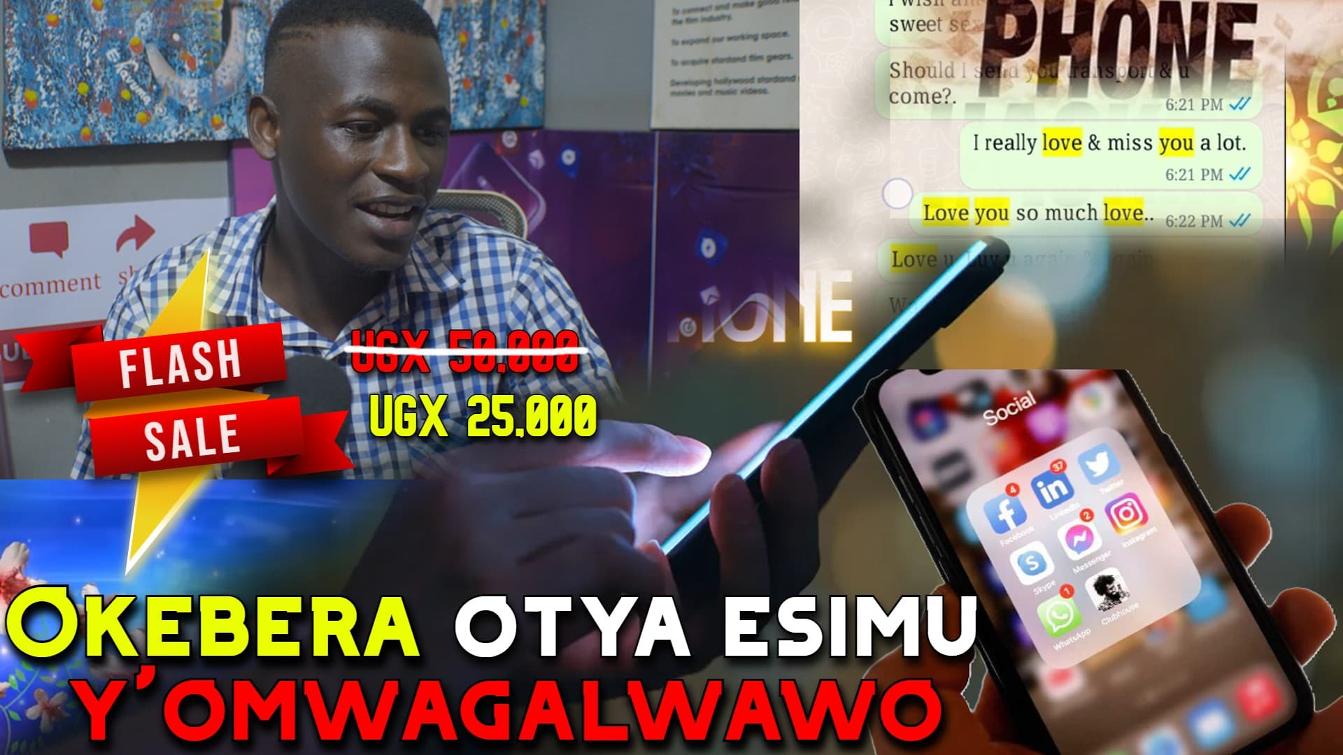 Yiga oku-trackinga essimu y'omwagalwa wo ayenda nga togikutteeko omanye buli kimu ekirimu.